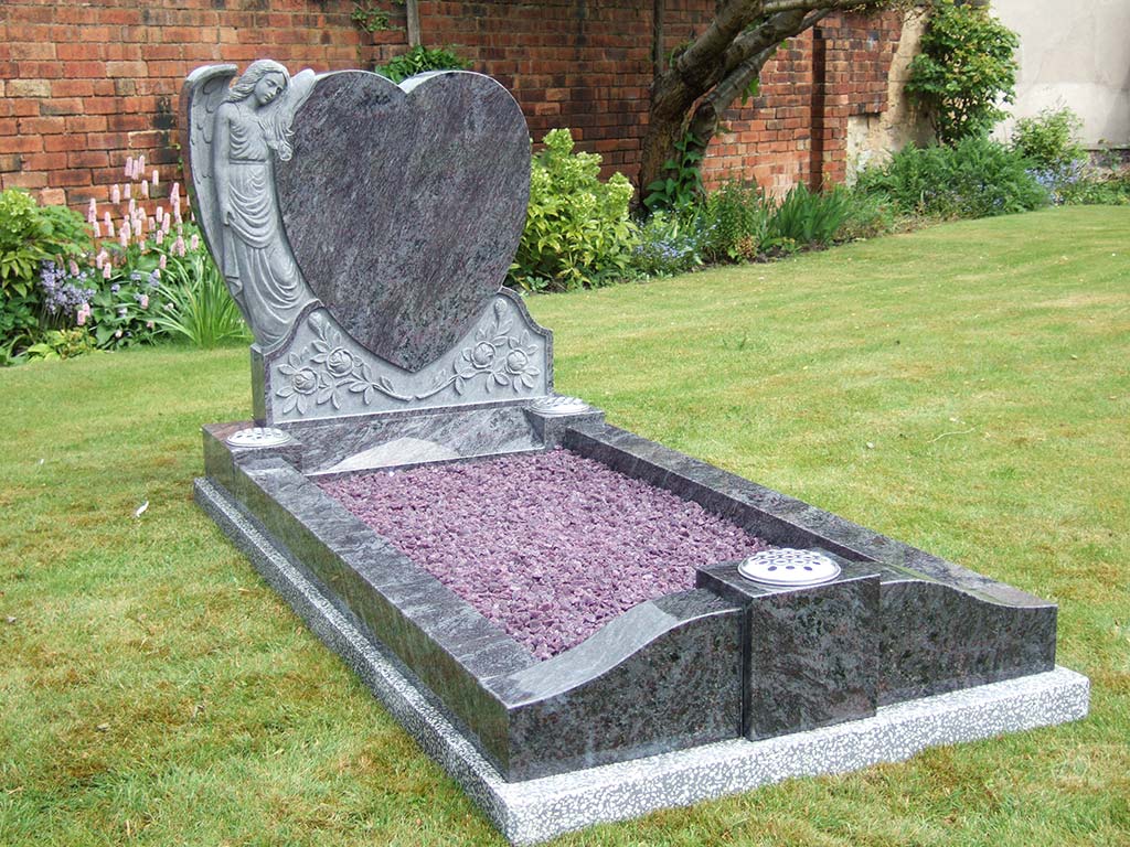 Headstones in Newport, Shropshire